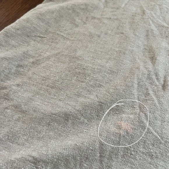 Coco+Carmen Hemp Cotton Tunic Top Shirt Dress XXL Sustainable Neutral Pockets - Picture 10 of 13